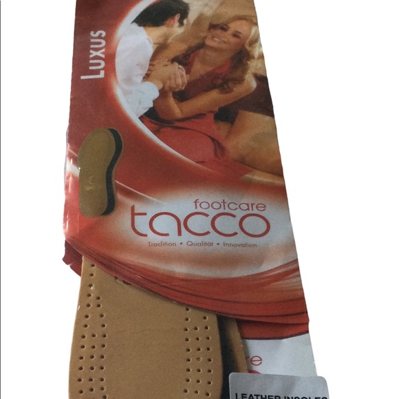 Lucy’s Foot Care Tacco Leather Insoles Womens Size 9 - Picture 1 of 5